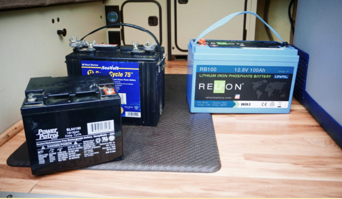 lithium batteries vs lead acid batteries
